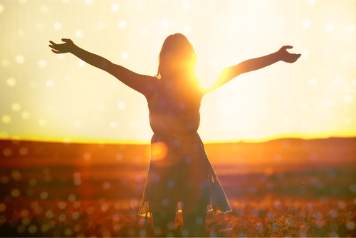 shutterstock_woman in field